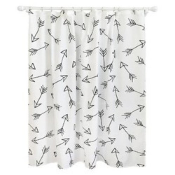 Pillowfort Other - New Black Arrow Shower Curtain~Pillowfort